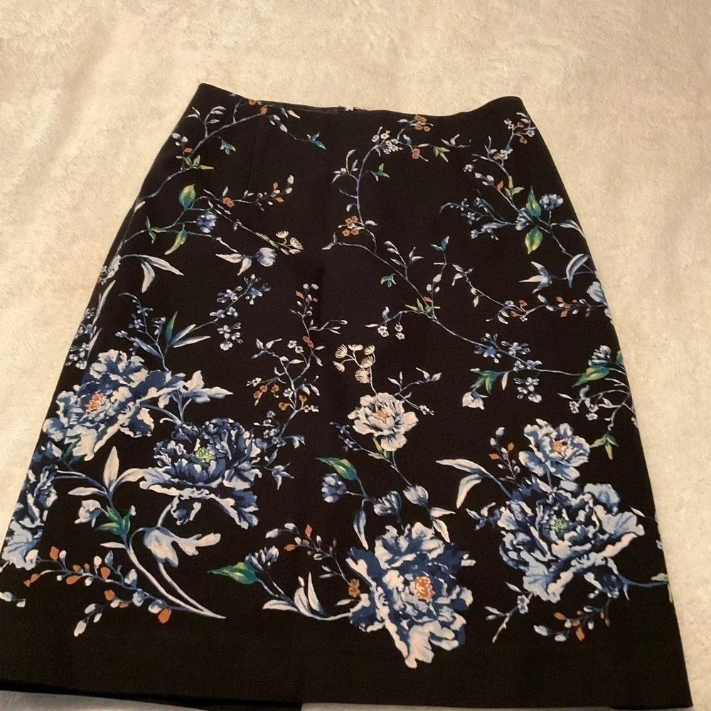 WHBM Print Skirt